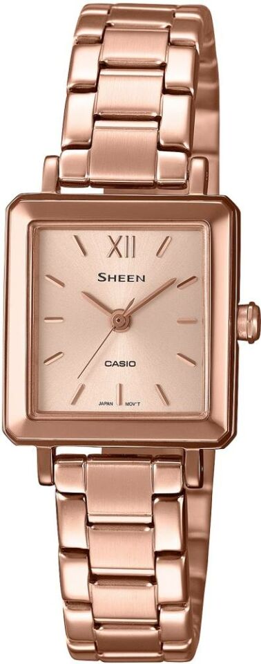 Casio She-4538Pg-4Audf Sheen Kadın Kol Saati