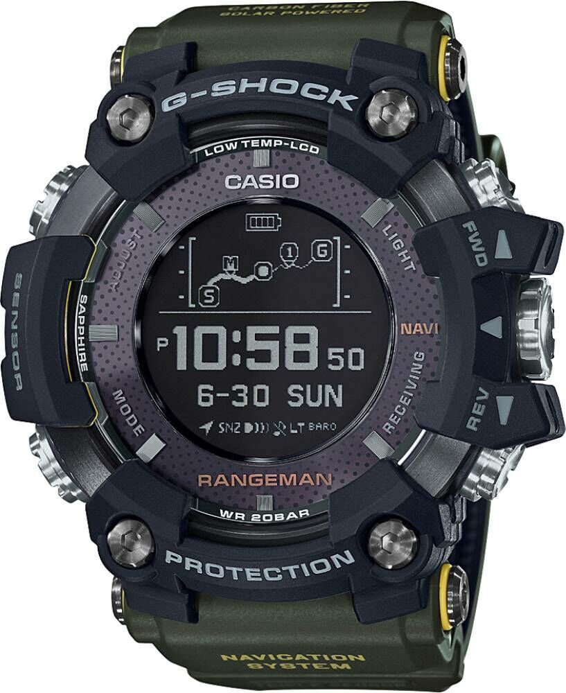 Casio Gpr-B1000-1Bdr G-Shock Gps Özellikli Erkek Kol Saati