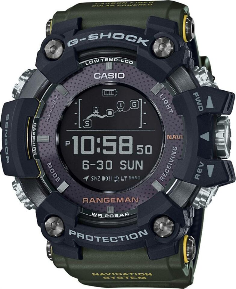 Casio Gpr-B1000-1Bdr G-Shock Gps Özellikli Erkek Kol Saati