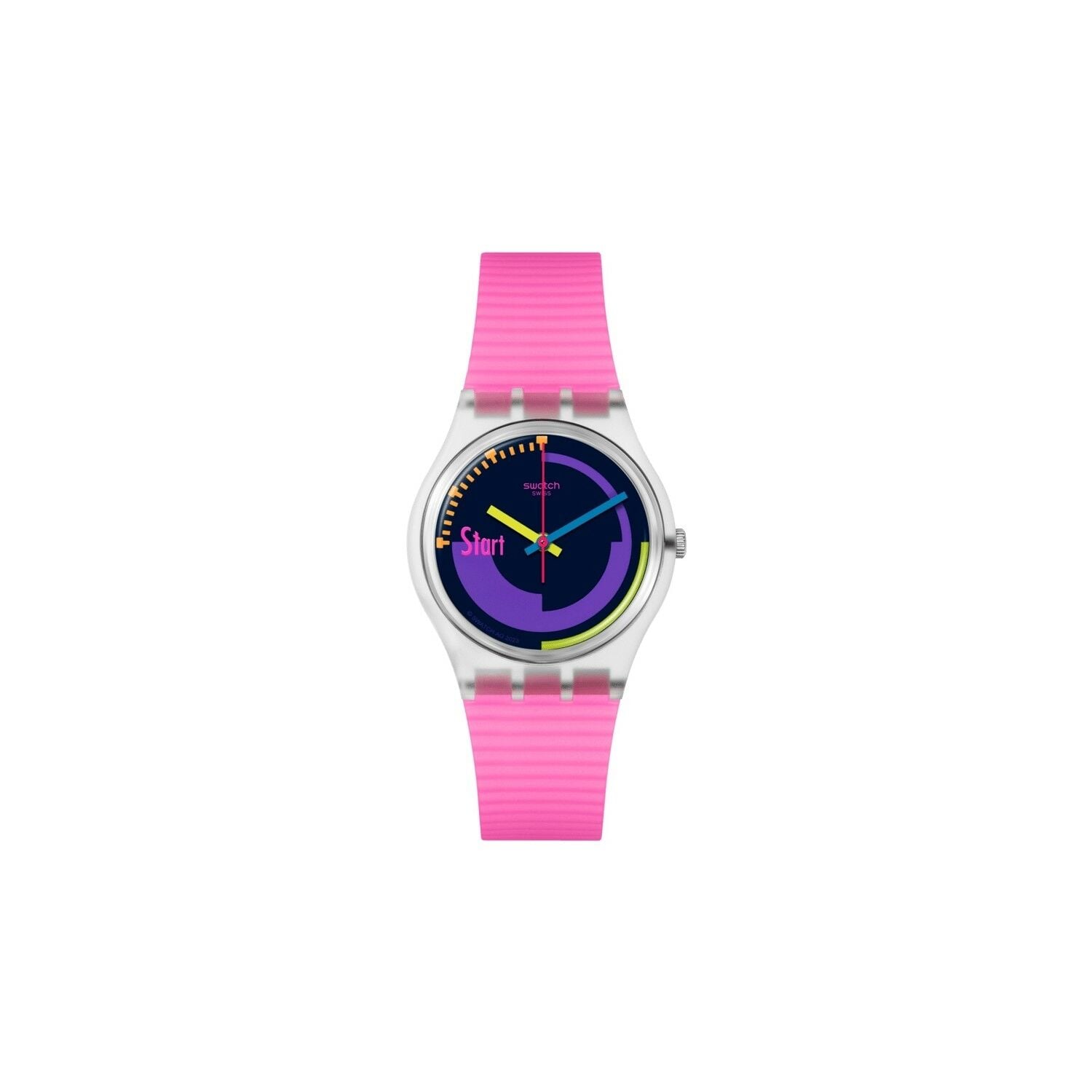 Swatch So28K111 Neon Pink Podium Bayan Kol Saati