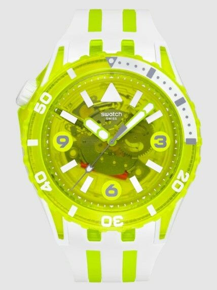 Swatch Sscu09J100 Scubaqua Egg Yolk Erkek Kol Saati