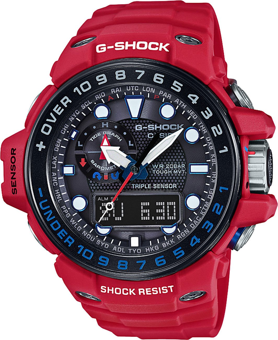 Casio Gwn-1000Rd-4Adr G-Shock Erkek Kol Saati