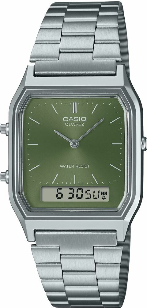 Casio AQ-230A-3AMQYDF Analog Digital Unisex Kol Saati