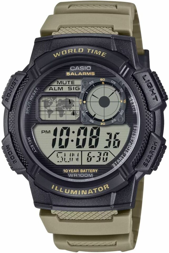 Casio Ae-1000W-5Avdf Digital Erkek Kol Saati