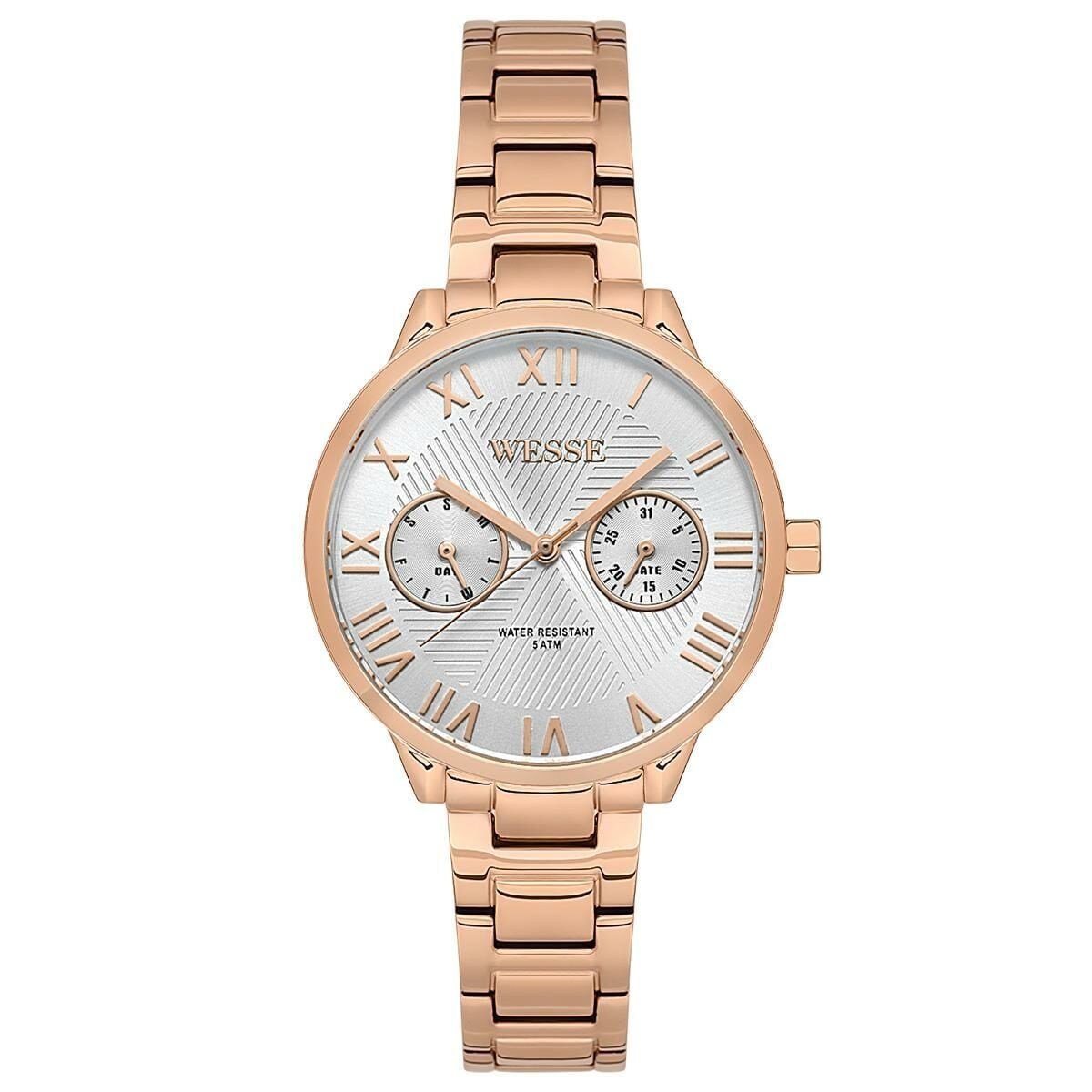 Wesse WWL303005 Quartz Çelik Rose Gold 34 Mm Kadın Kol Saati