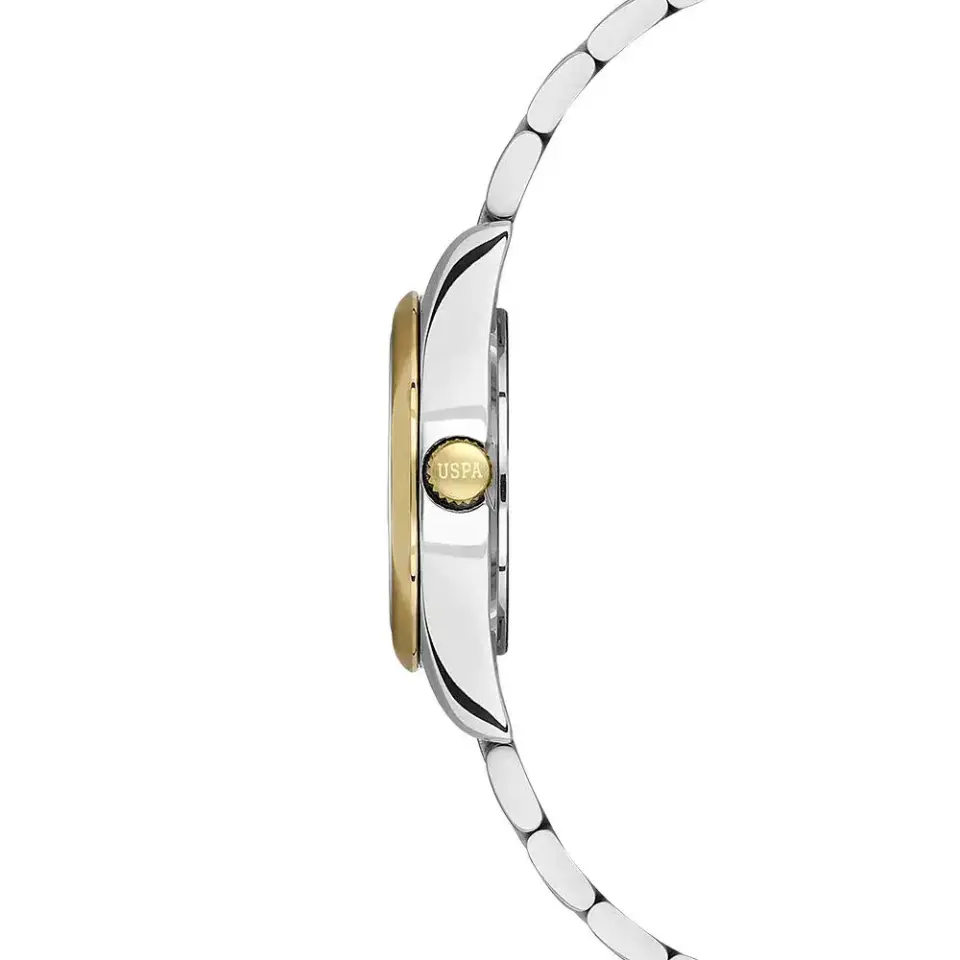 U.s. Polo Assn. USPA2109-04 Quartz Çelik Gri Altın Rengi 28 Mm Kadın Kol Saati