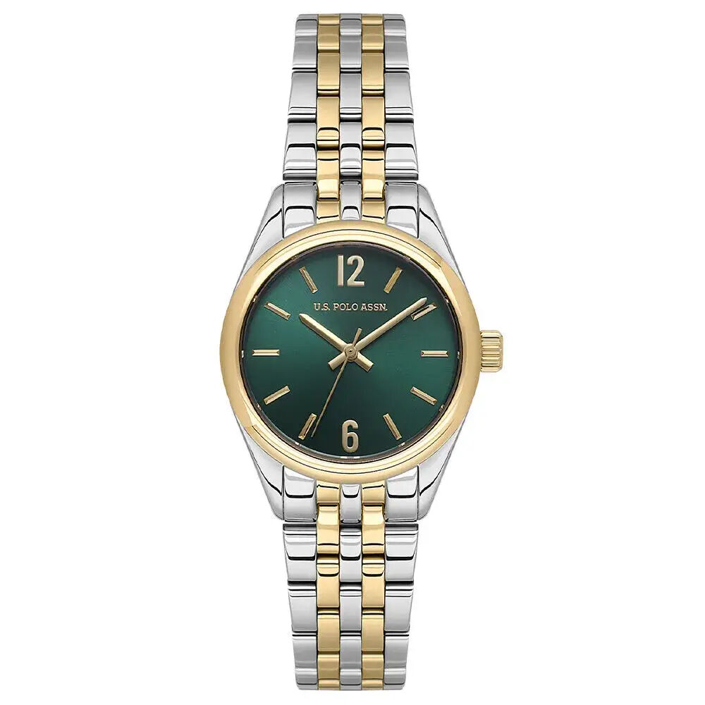 U.s. Polo Assn. USPA2109-04 Quartz Çelik Gri Altın Rengi 28 Mm Kadın Kol Saati