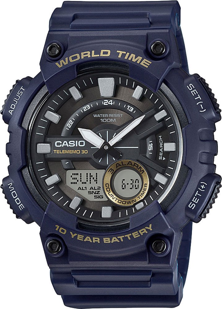 Casio Aeq-110W-2Avdf Digital Erkek Kol Saati