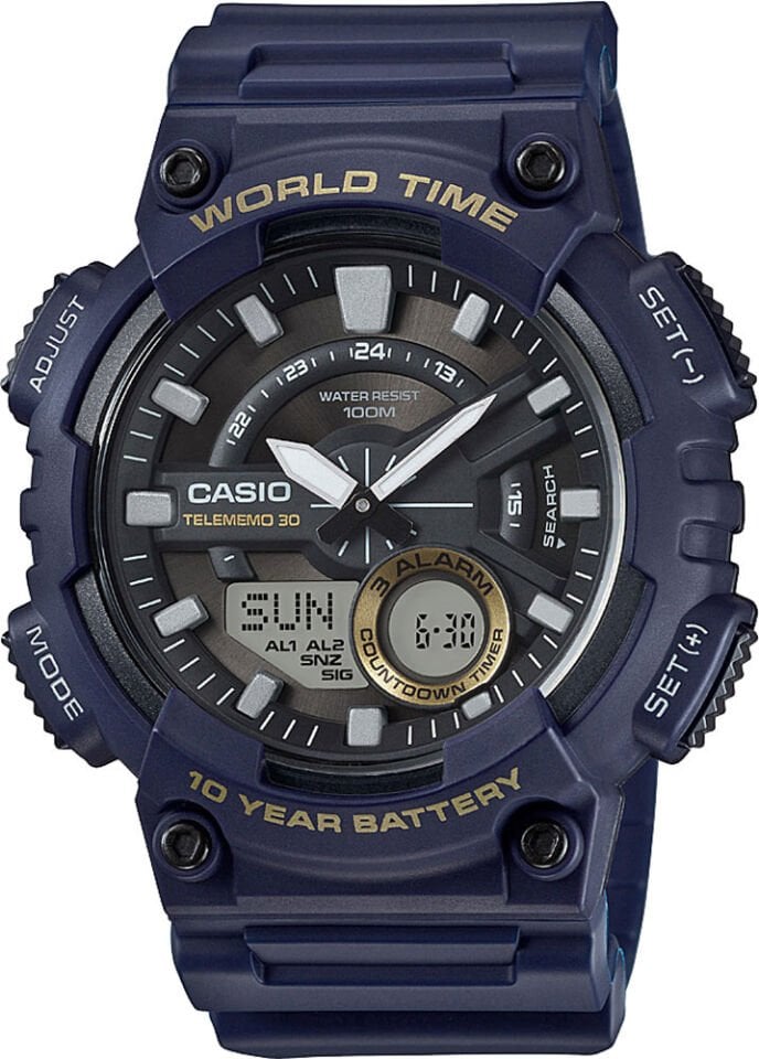 Casio Aeq-110W-2Avdf Digital Erkek Kol Saati