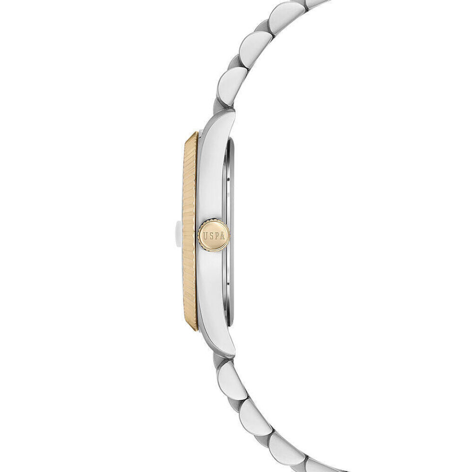 U.s. Polo Assn. USPA2156-04 Quartz Çelik Gri Altın Rengi 32 Mm Kadın Kol Saati