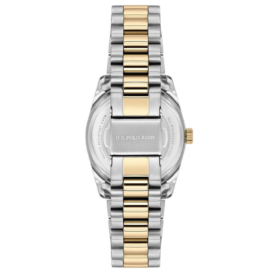 U.s. Polo Assn. USPA2156-04 Quartz Çelik Gri Altın Rengi 32 Mm Kadın Kol Saati