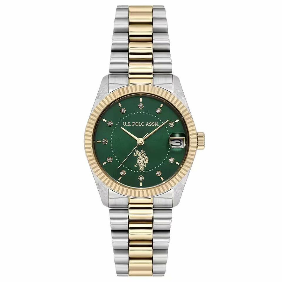 U.s. Polo Assn. USPA2156-04 Quartz Çelik Gri Altın Rengi 32 Mm Kadın Kol Saati