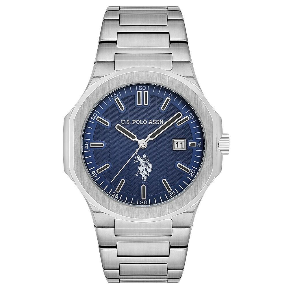 U.s. Polo Assn. USPA1091-01 Quartz Çelik Gri 45 Mm Erkek Kol Saati