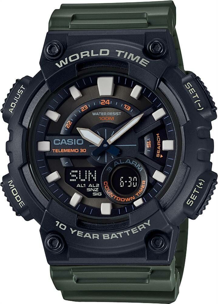 Casio Aeq-110W-3Avdf Digital Erkek Kol Saati