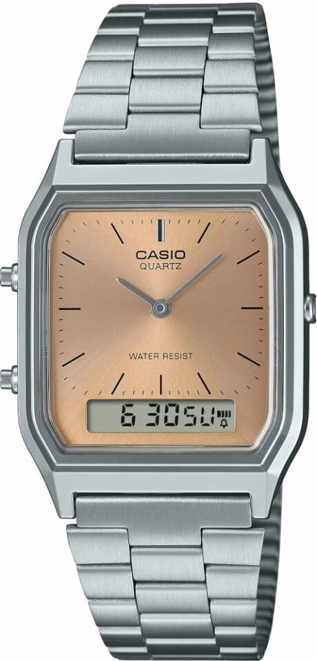 Casio AQ-230A-4AMQYDF Analog Digital Unisex Kol Saati