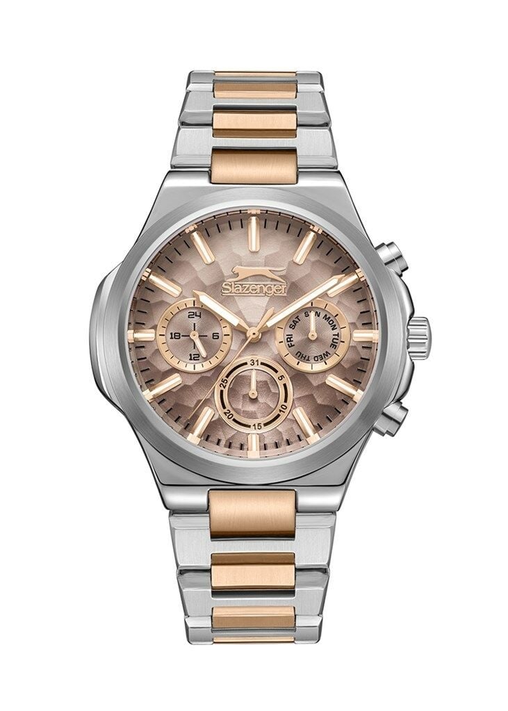 Slazenger SL.09.2427.2.02 Quartz Çelik Rose/Gri 45 Mm Erkek Kol Saati