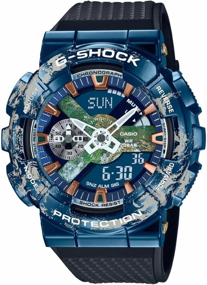 Casio Gm-110Earth-1Adr G-Shock Erkek Kol Saati