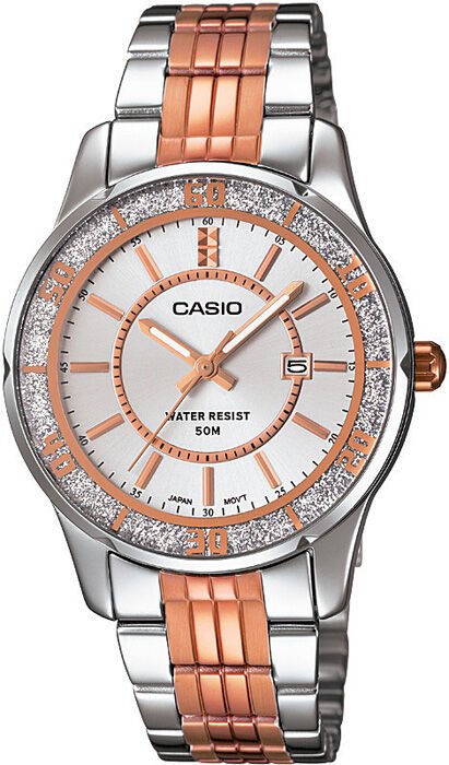 Casio Ltp-1358Rg-7Avdf Analog Kadın Kol Saati