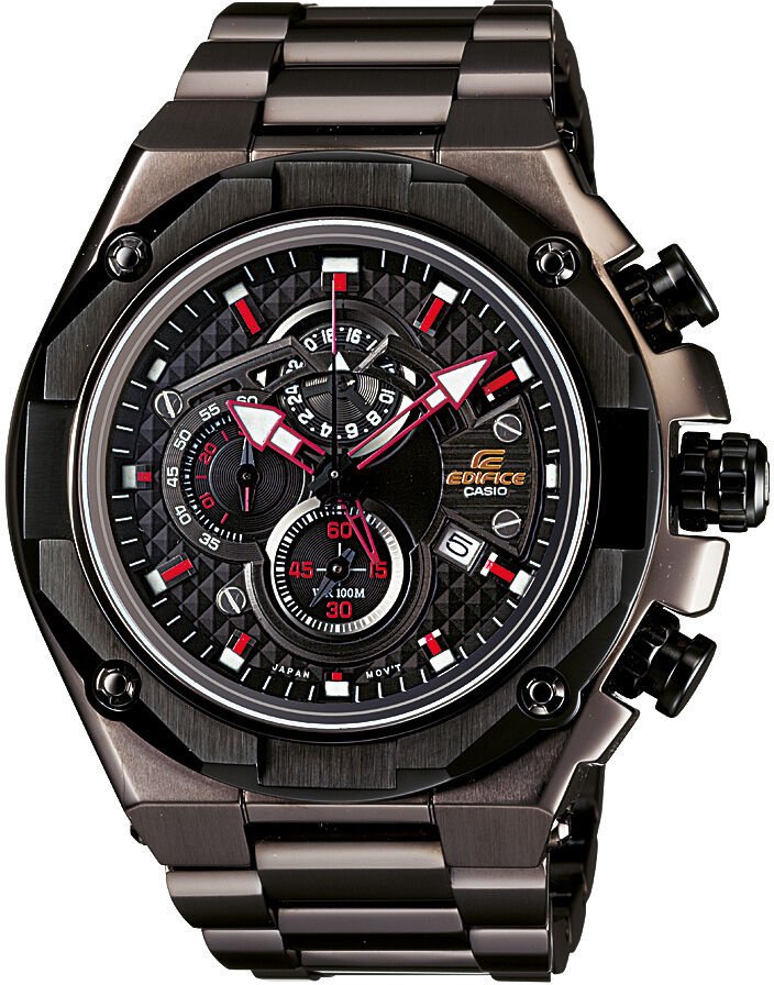 Casio Efx-530Bk-1Avdr Edifice Gold Label Erkek Kol Saati