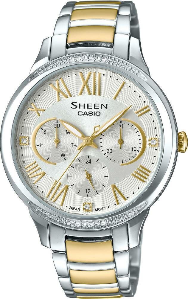 Casio She-3058Sg-7Audr Sheen Kadın Kol Saati