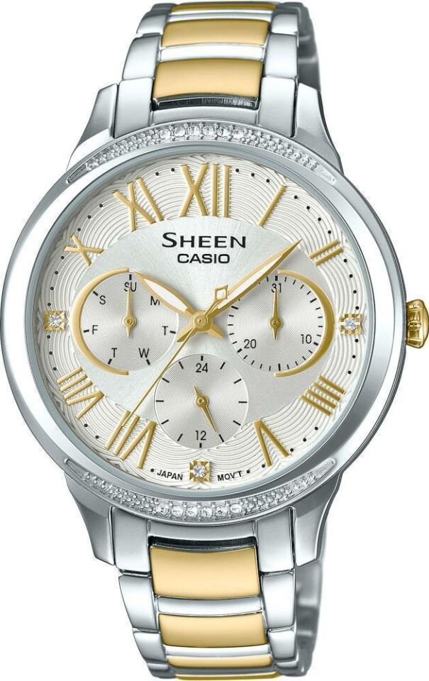 Casio She-3058Sg-7Audr Sheen Kadın Kol Saati