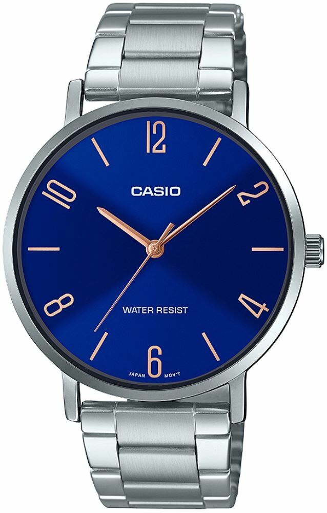Casio Mtp-Vt01D-2B2Udf Analog Erkek Kol Saati