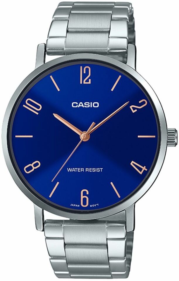 Casio Mtp-Vt01D-2B2Udf Analog Erkek Kol Saati