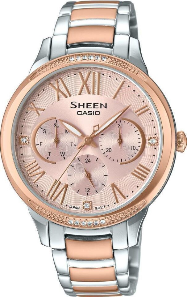 Casio She-3058Spg-4Audr Sheen Kadın Kol Saati