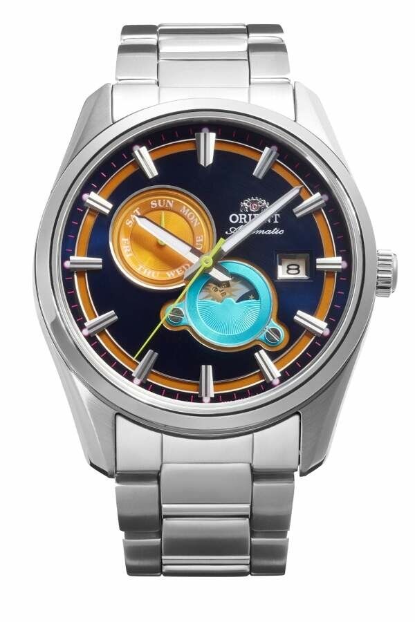 Orient RA-AK0316L30B Otomatik Gri Lacivert Kadran 42 Mm Erkek Kol Saati