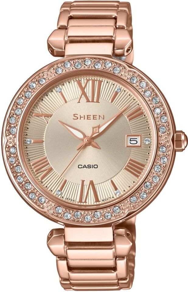 Casio She-4057Pg-4Audf Sheen Kadın Kol Saati