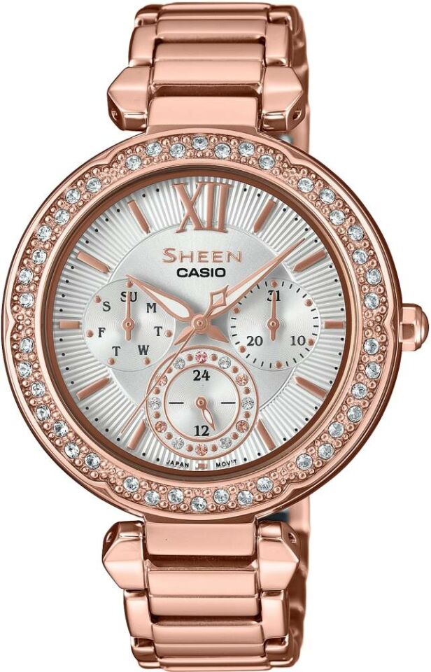 Casio She-3061Pg-7Audr Sheen Kadın Kol Saati