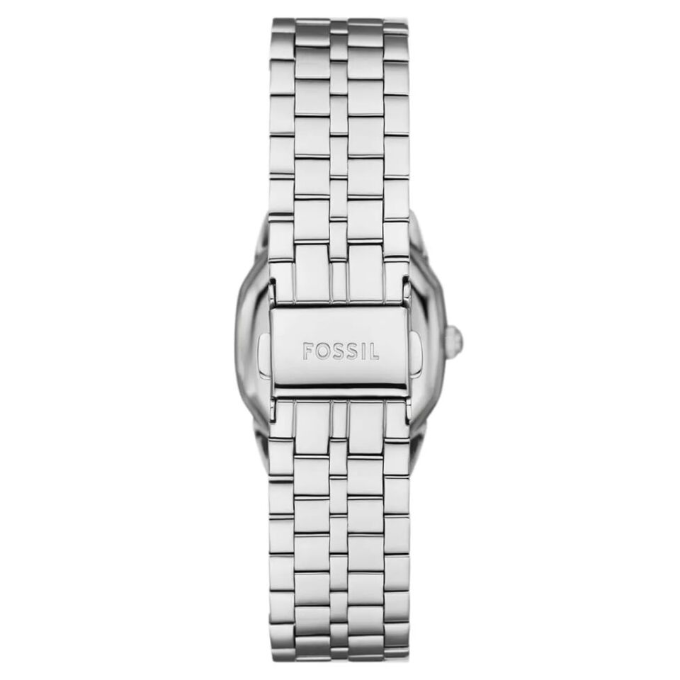 Fossil FES5363 Quartz Çelik Gri Krem Kadran 27 Mm Kadın Kol Saati