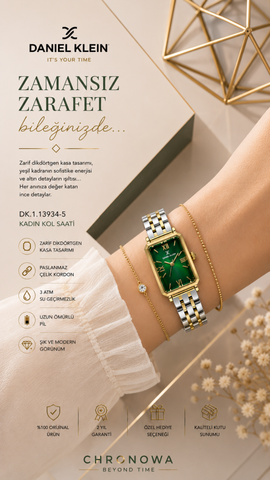 Daniel Klein Dk.1.13934-5 Kadın Kol Saati