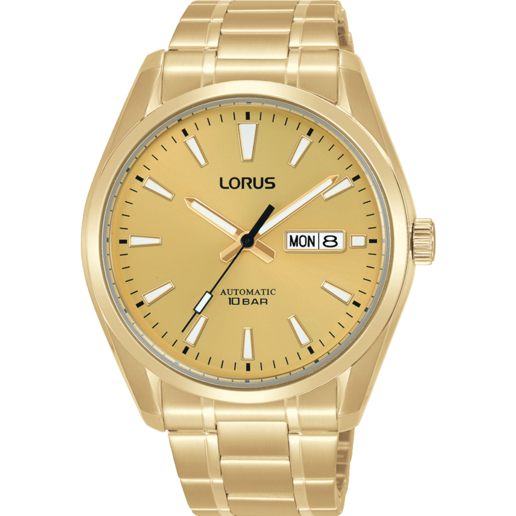 Lorus RL456BX9 Quartz Çelik Altın Rengi 43 Mm Erkek Kol Saati
