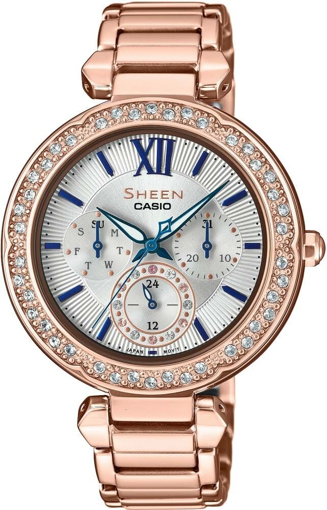 Casio She-3061Pg-7Budf Sheen Kadın Kol Saati