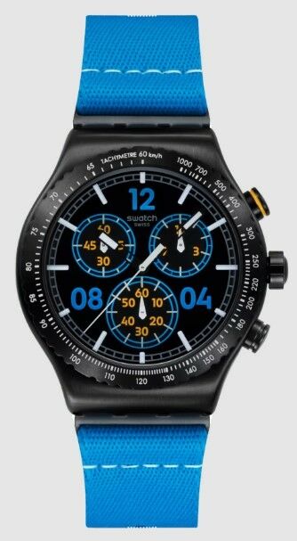 Swatch Yvb100 Moments İn Blue Erkek Kol Saati