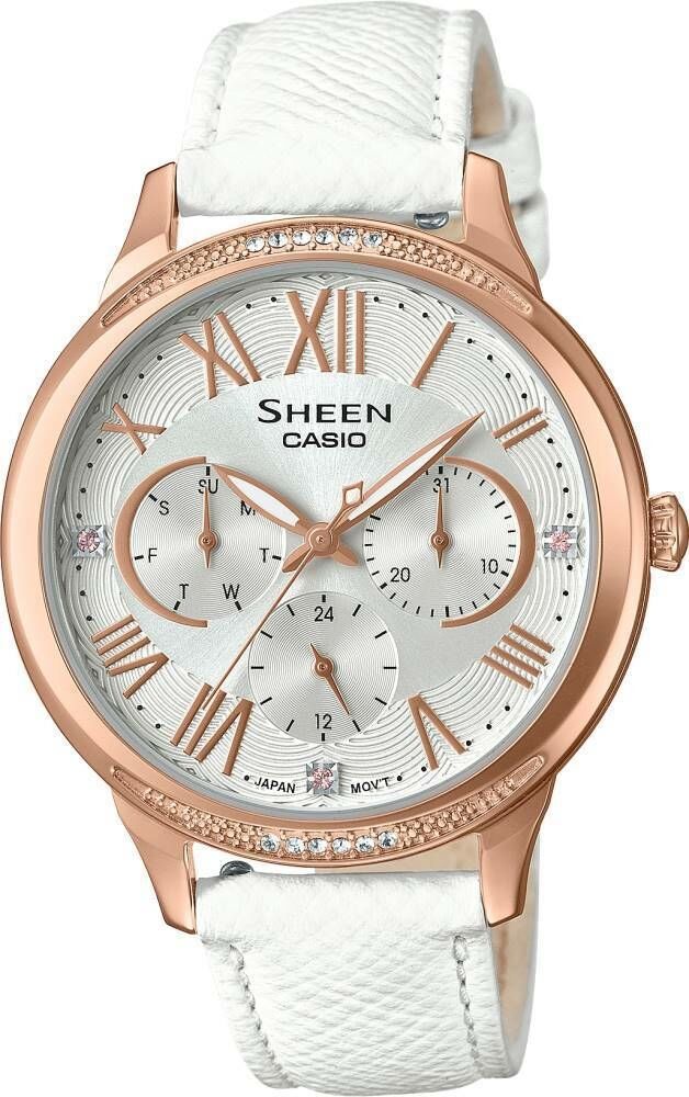 Casio She-3058Ltd-7Audr Sheen Kadın Kol Saati