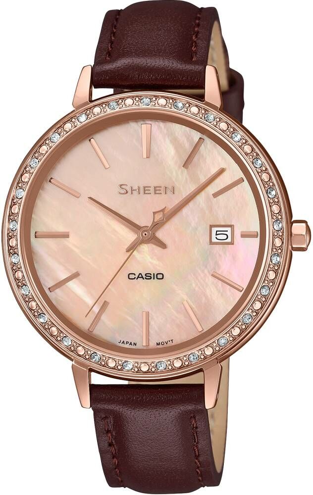 Casio She-4052Pgl-4Audf Sheen Kadın Kol Saati