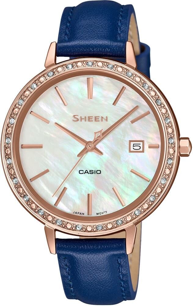 Casio She-4052Pgl-7Audf Sheen Kadın Kol Saati