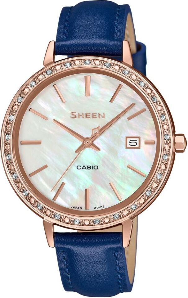 Casio She-4052Pgl-7Audf Sheen Kadın Kol Saati