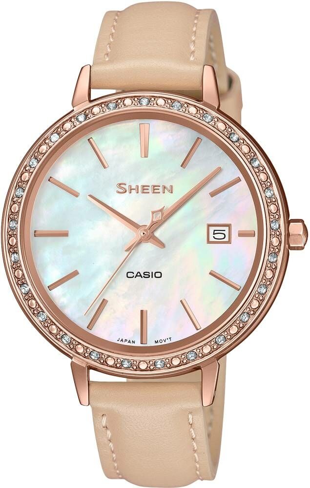 Casio She-4052Pgl-7Budf Sheen Kadın Kol Saati