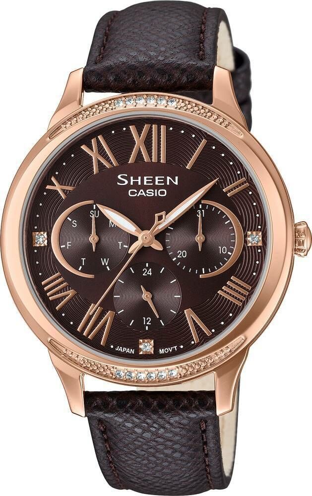 Casio She-3058Pgl-5Audr Sheen Kadın Kol Saati
