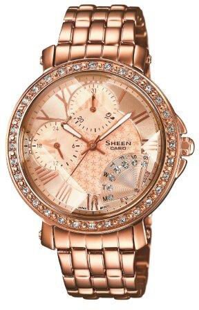 Casio Shn-3011Pg-9Adr Sheen Kadın Kol Saati