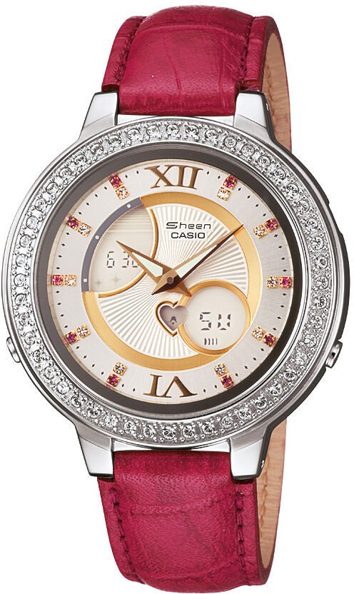 Casio Shn-6012L-4Adr Sheen Kadın Kol Saati