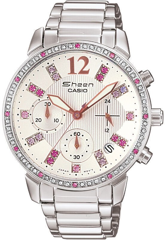 Casio Shn-5013D-7Adr Sheen Kadın Kol Saati