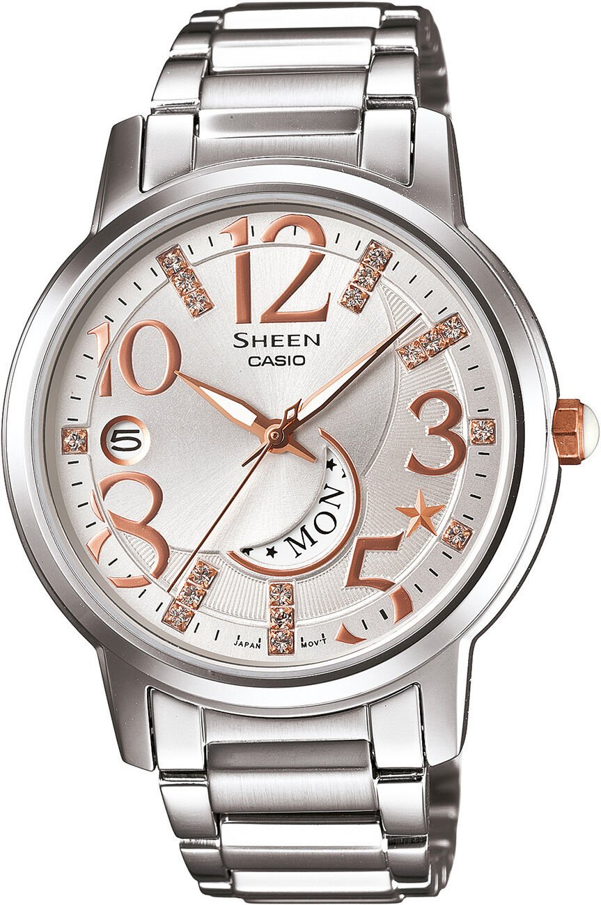 Casio She-4028D-7Adr Sheen Kadın Kol Saati