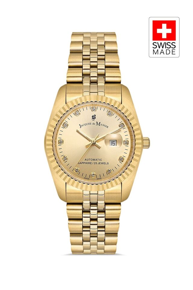 Inspıratıon Jwl04109 (Sellita Sw100, 25 Jewels Otomatik Mekanizmalı, Swiss Made) Kadın Kol Saati