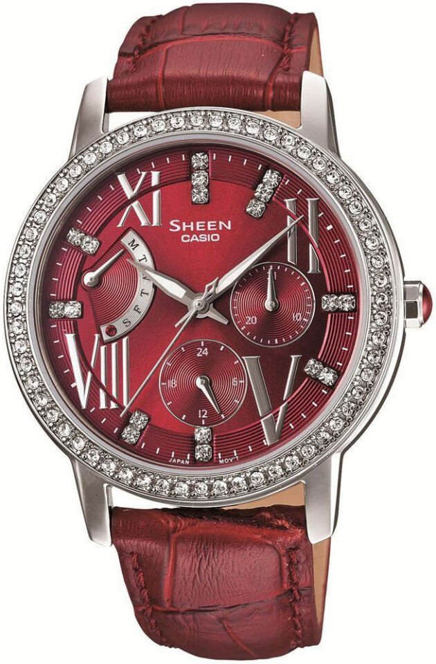 Casio She-3025L-4Adr Sheen Kadın Kol Saati