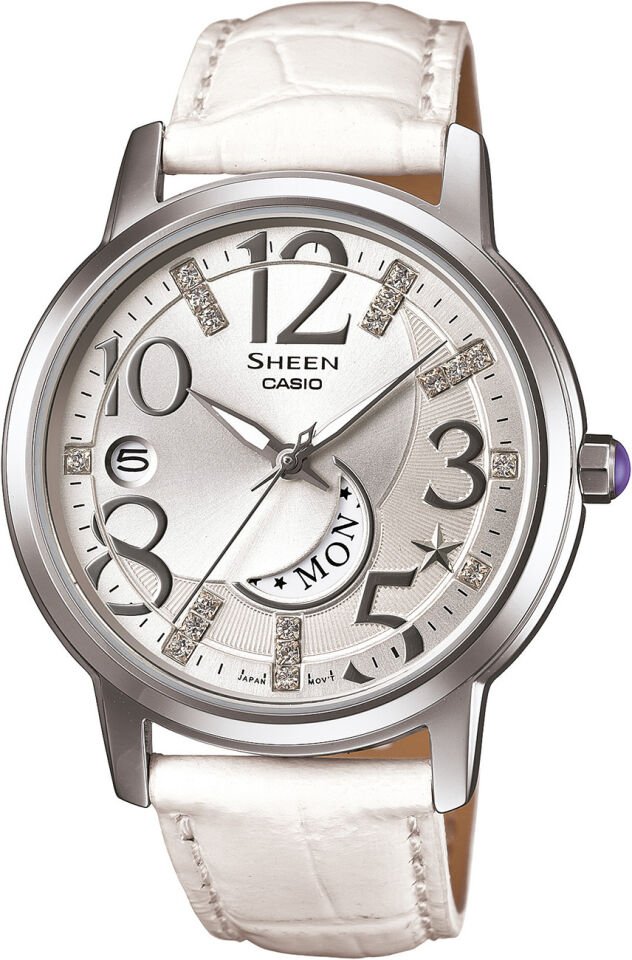 Casio She-4028L-7Adr Sheen Kadın Kol Saati