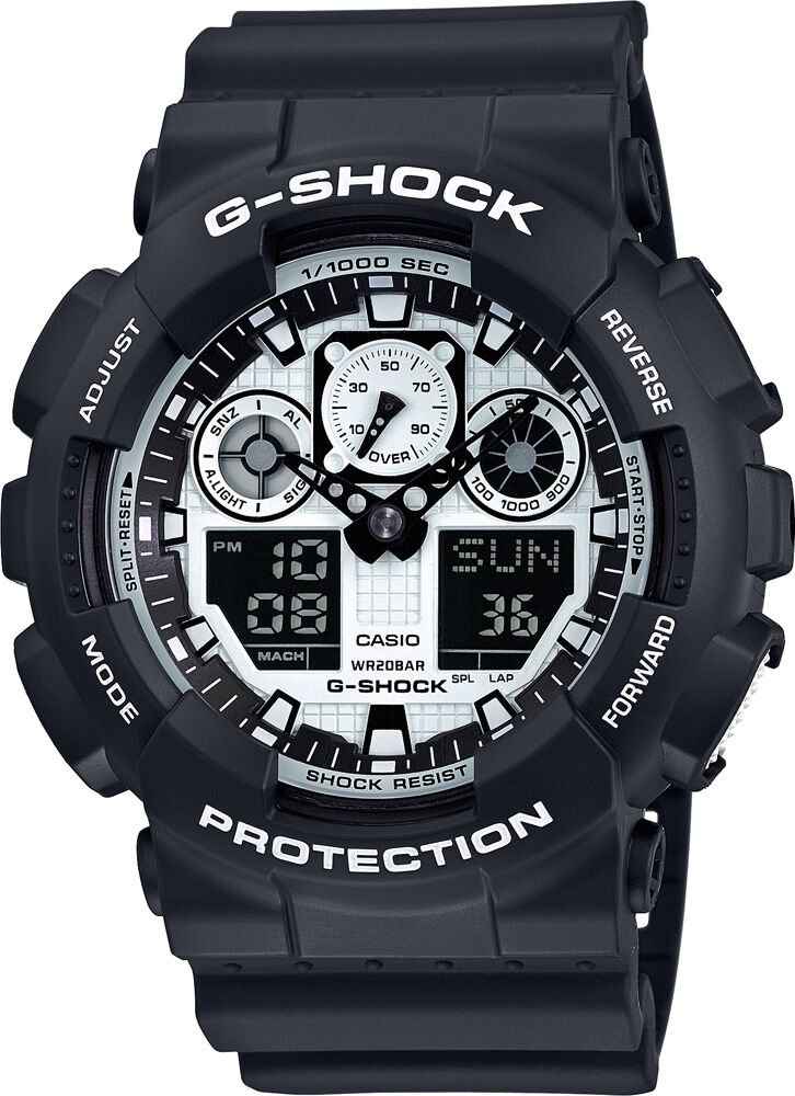 Casio Ga-100Bw-1Adr G-Shock Erkek Kol Saati